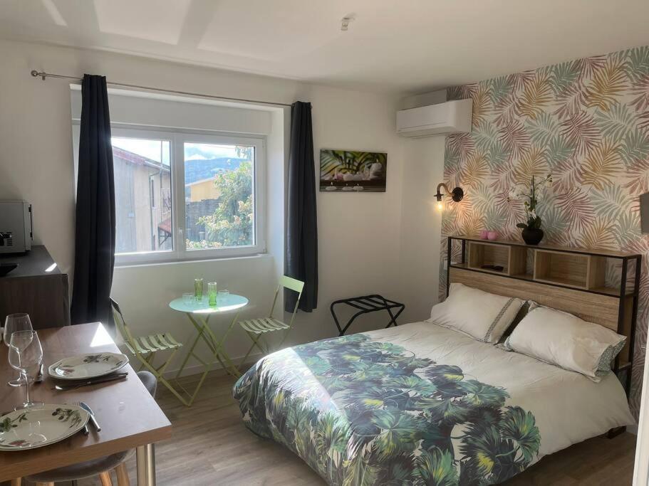 Verdi Studio Cosy Au Calme Parking Gratuit Chasse-sur-Rhone Luaran gambar