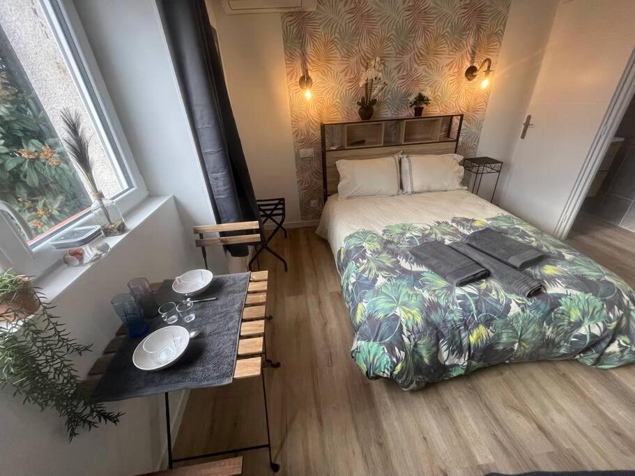 Verdi Studio Cosy Au Calme Parking Gratuit Chasse-sur-Rhone Luaran gambar